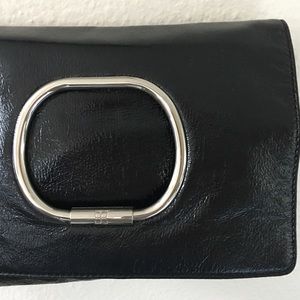 BCBGMaxAzria Vintage Black Clutch
